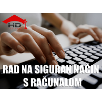 Priručnik: rad na siguran način s računalom