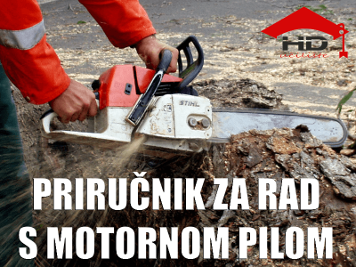 Priručnik: rad s motornom pilom